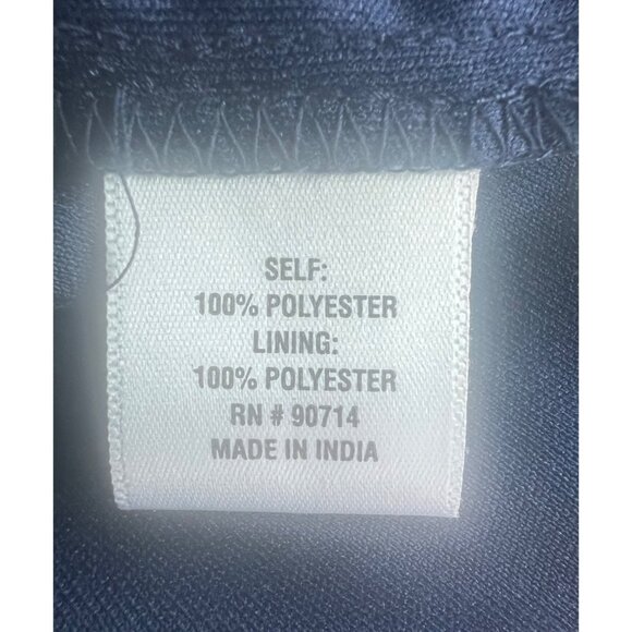 MSK Petite Womens Vibrant Multicolored Paisley Tunic Dress 3/4 Ruched Sleeves PM - Picture 12 of 14